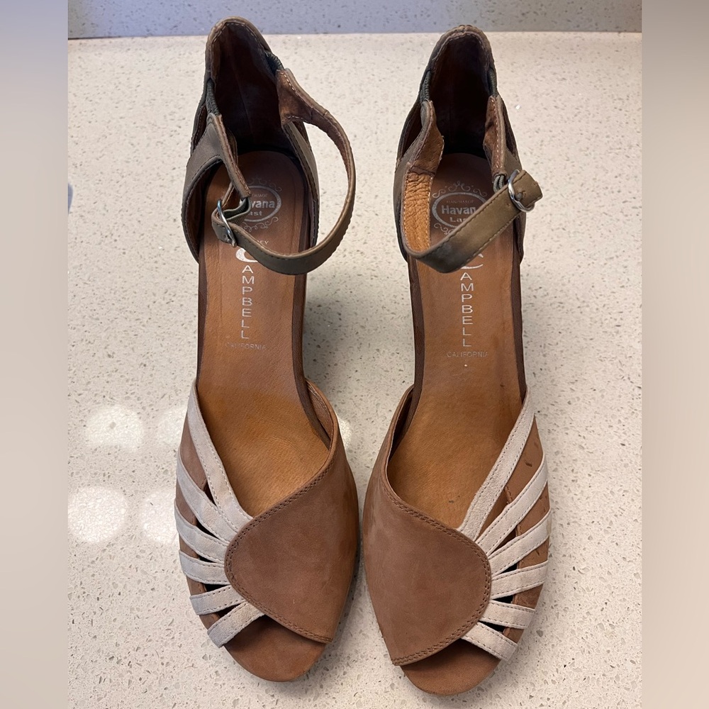 Jeffrey Campbell leather heels, 8.5